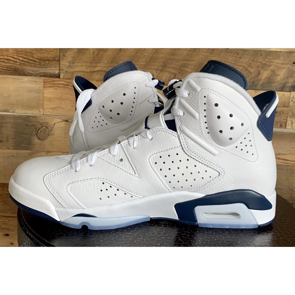 NEW Nike Air Jordan 6 Retro Midnight Navy Size 10 CT8529-141 S0011 - Picture 2 of 6